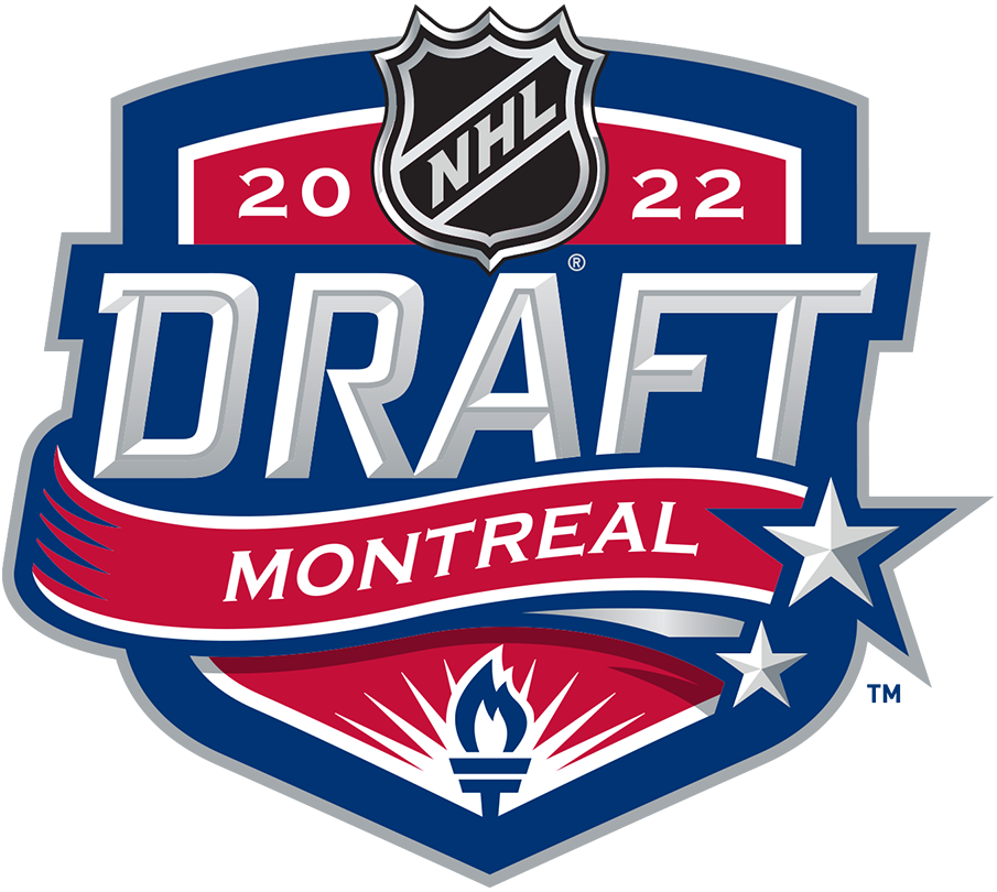 NHL Draft 2022 Primary Logo iron on heat transfer
